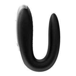 Satisfyer Double stimulateur connecté Double Fun Satisfyer Noir